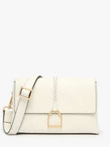 Sac Bandoulire M Torsade Cuir Etrier Blanc torsade ETOS169M