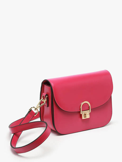 Shoulder Bag M Altair Leather Etrier Pink altair EALA081M other view 2